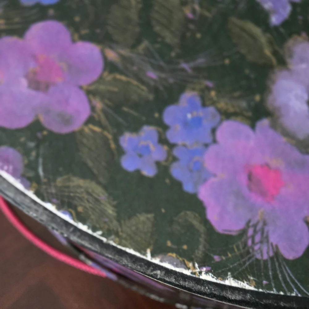Vintage Round Hat Box - Picture 14 of 15